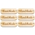 HandMade Hand Made Metka drewniana Duża 6szt A822