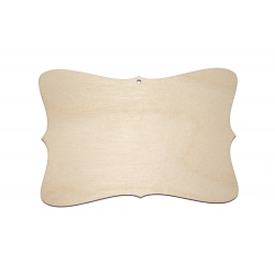 Zawieszka Tabliczka 12cm A055