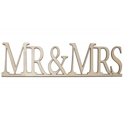 MR & MRS - na pudełko 15cm A282
