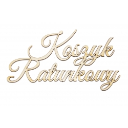 Koszyk Ratunkowy  - napis   A658