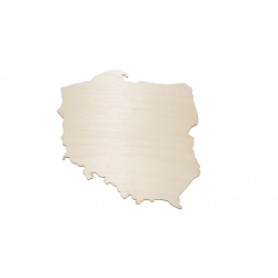 Mapa Polski 9cm A661