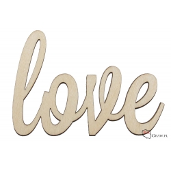 love - na pudełko 8cm A280